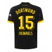 Billige Borussia Dortmund Mats Hummels #15 Bortetrøye 2023-24 Kortermet